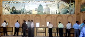 بازديد جمعي از پرسنل ناحيه انتظامي استان از سازمان اسناد و كتابخانه ملي يزد