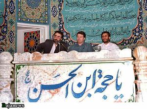 تصویر نادیده: احمدی‌نژاد و تاج‌زاده