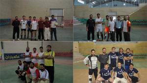 مسابقات ورزشی کارمندان بخش بهمن ابرکوه در دهه مبارک فجر+تصویر