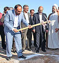 عکس:شهردار جدید یزد در روز اول کاری خودکلنگ بزرگترین پروژه تفریحی رفاهی را زمین زد