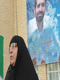 حضور مادر شهید احمدی روشن در دبیرستان دخترانه شاهد ناحیه 2یزد