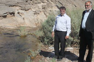بازدید فرماندار بهاباد از محیط زیست شهرستان
