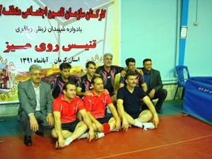 یزد قهرمان مسابقات تنیس روی میز منطقه 2 المپیاد ورزشی کارکنان سازمان تأمین اجتماعی+عکس خبری