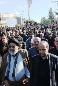 حضور نماینده مردم طبس در جمع عزاداران حسینی (گزارش تصویری)