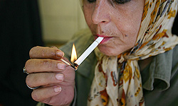  وضعیت قرمز زنان سیگاری شمال تهران 