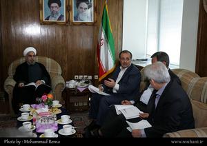 گزارش غضنفری از آخرین وضعیت بخش های صنعت، معدن و تجارت به روحانی+عکس