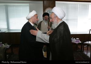 نمایندگان مجلس خبرگان رهبری با روحانی ديدار كردند 