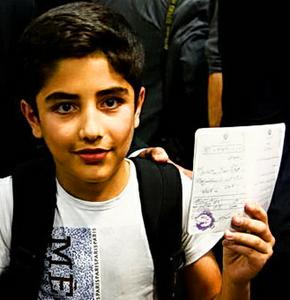  نامه  کاندیدای خردسال ریاست جمهوری به روحانی(1نظر)