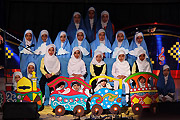 گزارش تصویری؛ مراسم اختتامیه نخستین جشنواره سرود رضوی کودک و نوجوان 