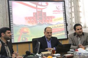 گزارش و گزارش تصویری: نشست خبری اعلام  برگزاری مسابقات واترپلو آينده‌سازان كشوردر یزد 