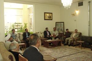 دیدار ریاست و جمعی از مسئولین دانشگاه آزاد اسلامی یزد با خانواده مرحوم دکتر علی سلطانی بنیانگذار دانشگاه به مناسبت سال نو 
