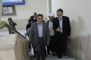 گزارش تصویری:حضور حداد عادل در جمع اساتید دانشگاههای یزد   