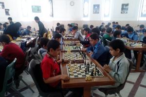 کسب مقام سوم دانش آموزان سما واحد یزد در مسابقات شطرنج مدارس ابتدایی ناحیه2یزد 
