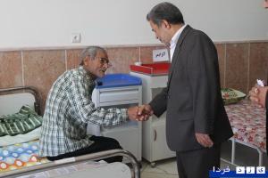 گزارش تصويري بازديد استاندار از آسايشگاه سالمندان نشاط مهريز
