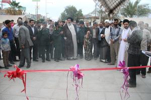 گزارش تصویری گشایش نمایشگاه یادوراه شهدای تدارکات و پشتیبانی استان یزد در بافق