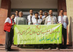 گزارش تصویری/ کاروان اهداء خون مرکز امور جوانان هلال احمر نیر