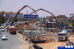 گزارش آخرین وضعیت پروزه زیر گذر ابوذر :روگذر تقاطع ابوذر یزد تا یکماه دیگرآماده  بهره برداری است (2 نظر)