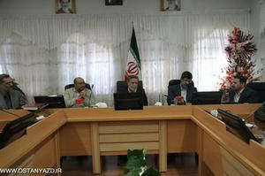 دیدار هیئت مدیره نمایشگاه بین المللی یزد با استاندار
