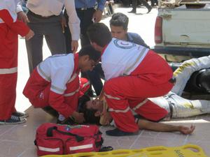 برگزاری مانور امداد و نجات در دانشگاههای استان  یزد