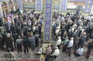 برگزاري مراسم سالروز رحلت بنيانگذار انقلاب اسلامي در مسجد روضه محمديه يزد