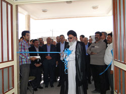 گزارش تصویری مراسم افتتاح خانه بهداشت اکرم آباد