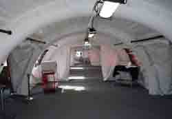 دومین بیمارستان صحرایی شهدای جامعه پزشکی از اول مهر ماه آغاز بکار خواهد کرد