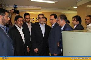 پلي كلينيك تخصصي و فوق تخصصي خاتم الا نبيا ميزبان وزير بهداشت، درمان و آموزش پزشكي بود