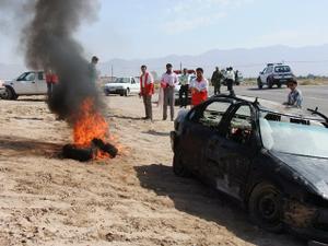  گزارش تصویری"سازمان امداد ونجات" مانور نجات در حوادث جاده ایی(4نظر)