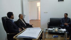 بازدید مدیر کل امور اتباع و مهاجرین خارجی از نمایندگی وزارت امور خارجه در استان یزد 