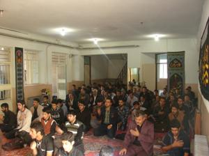 گزارش تصویری/ برگزاری مراسم پرفیض زیارت عاشورا در دانشکده فنی امام علی (ع)