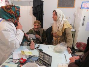 اجرای طرح کاروان سلامت در روستای سخوید بمناسبت هفته داوطلبان 