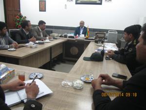 نخستین جلسه کمیته ساماندهی تبلیغات بخش زارچ