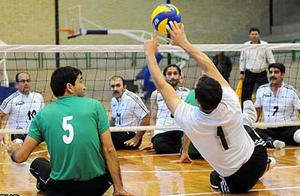 مسابقات والیبال نشسته قهرمانی استان جام فجر در بخش زارچ برگزار می شود
