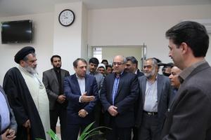 ساختمان مركزي بيمه ايران درشهرستان بافق افتتاح شد +گزارش تصویری
