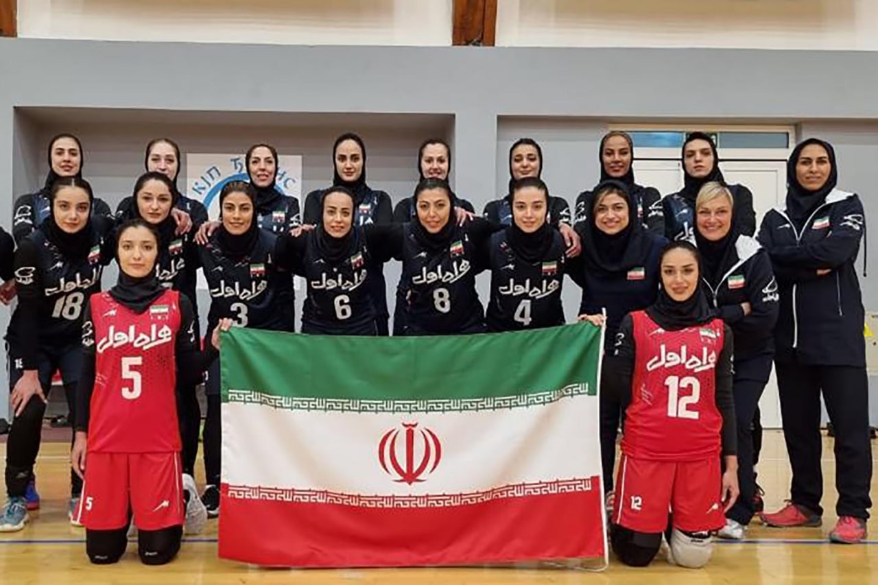 کامبک دختران والیبال ایران در صربستان
