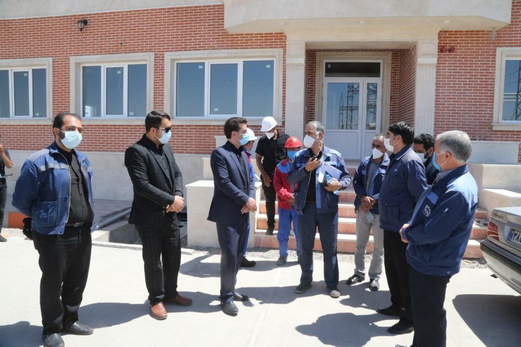 سرپرست جدید فرمانداری بافق از بزرگترین پروژه جوارمعدنی استان بازدید کرد