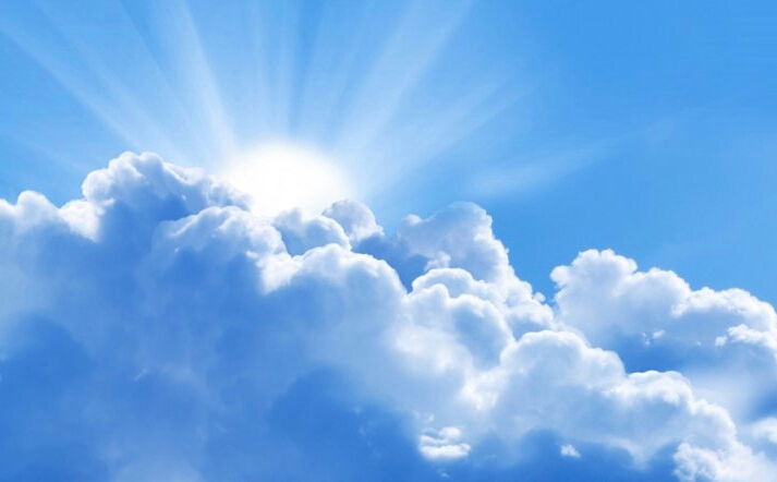 آسمانی صاف تا قسمتی ابری در یزد