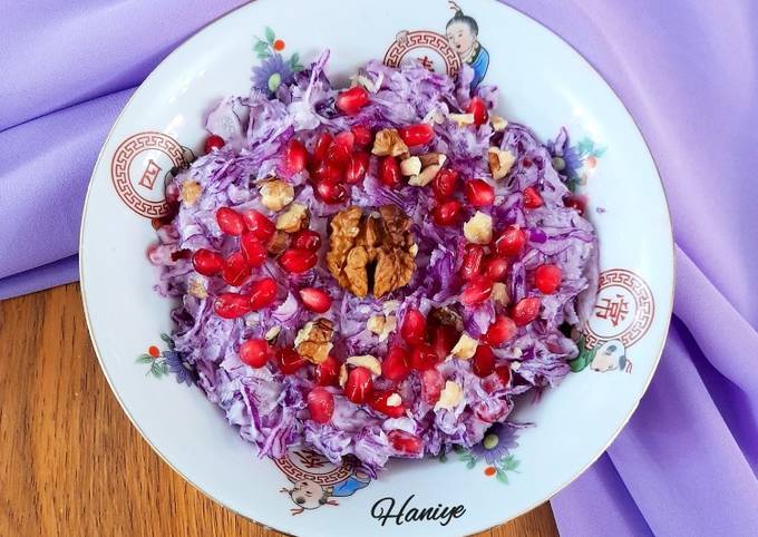 یک سالاد خوشمزه و مهیج برای شب یلدا
