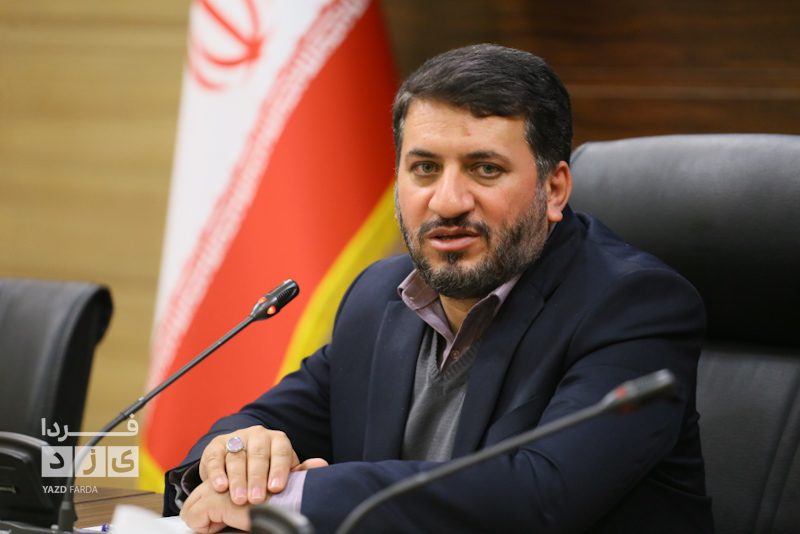 برگزاری نشست خبری تشریح برنامه های سفر رئیس جمهور به استان با حضور استاندار یزد