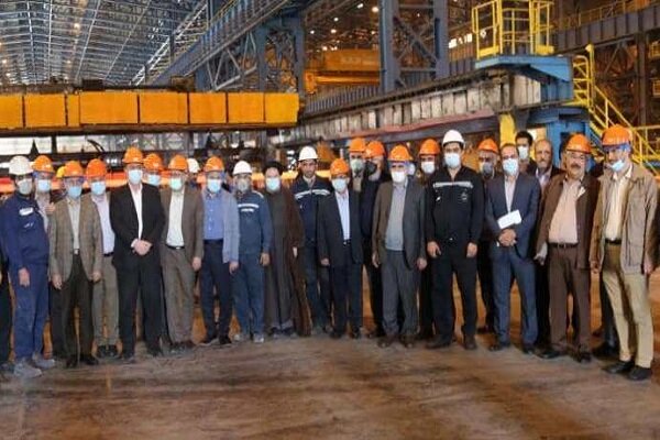 بازدید اعضای کمیسیون برنامه و بودجه مجلس از مجتمع صنعتی چادرملو