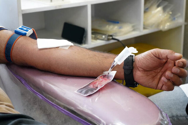 نجات جان بیماری در یزد با گروه خونی O بمبئی