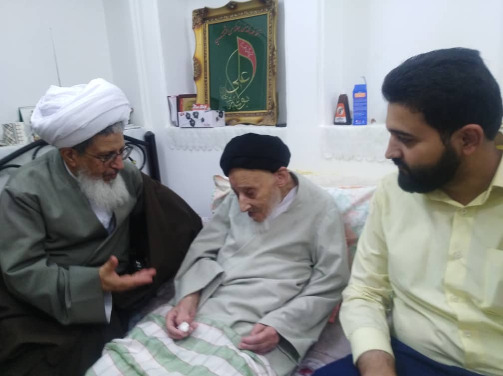 پیام تسلیت میرزا محمد حسین احمدی فقیه یزدی ​بمناسبت درگذرشت آیت الله علاقه بند یزدی