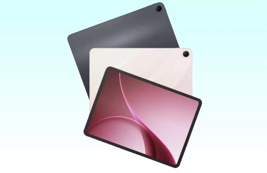 تبلت اوپو پد ایر 5 با نمایشگر 120 هرتزی و باتری 10,050 میلی‌آمپرساعتی معرفی شد