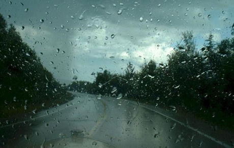 بارش های پراکنده باران در نقاط مختلف استان یزد